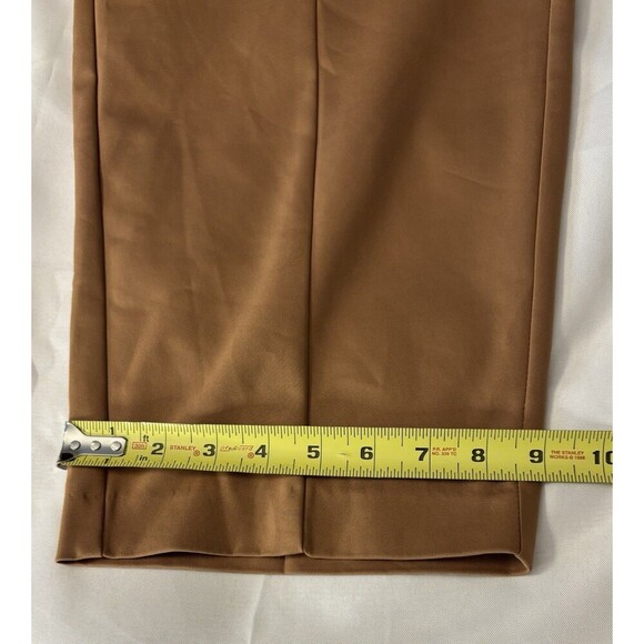 LANE BRYANT The Allie Skinny Ankle Power Pockets Pants Carmel Brown Women 28 NEW - Picture 12 of 14